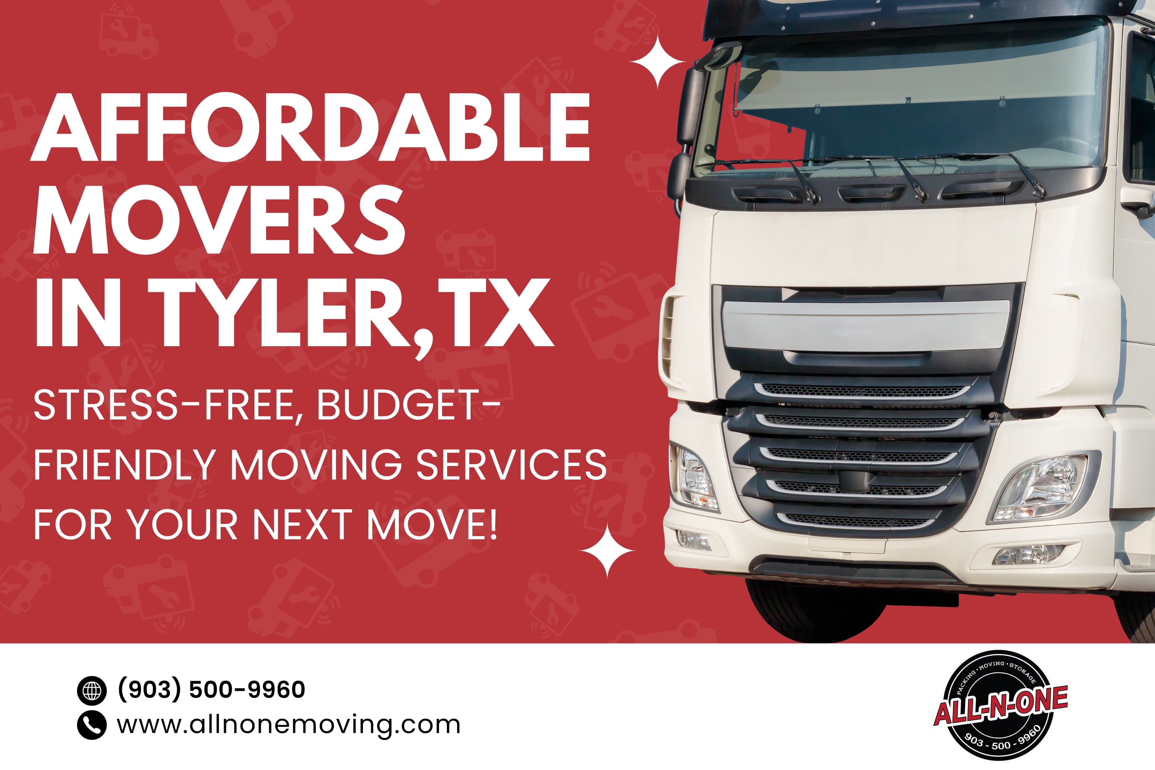 Affordable Movers in Tyler, TX – Stress-Free, Budget-Friendly Moving Services for Your Next Move!