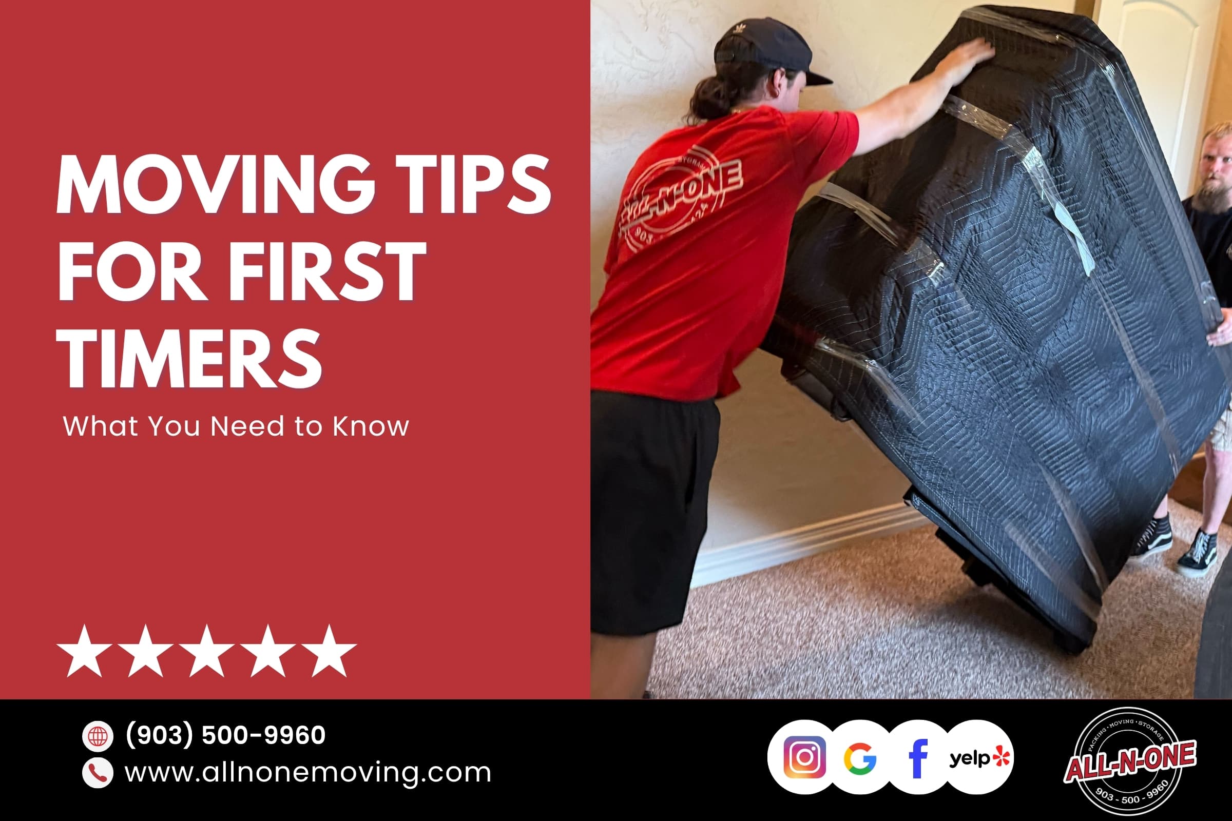 Moving Tips for First-Timers: What You Need to Know